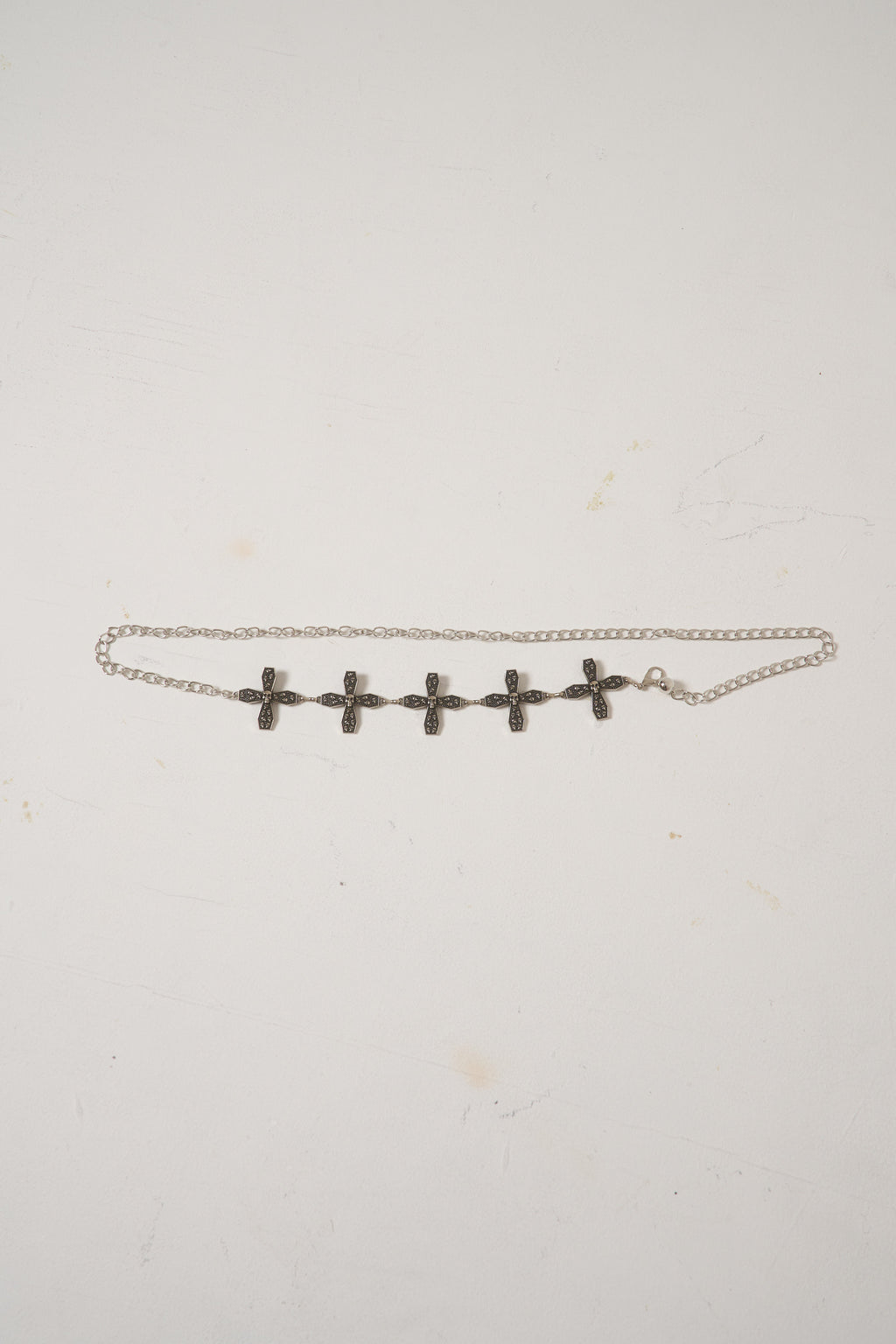 コフィンクロス スカルチェーンチョーカー