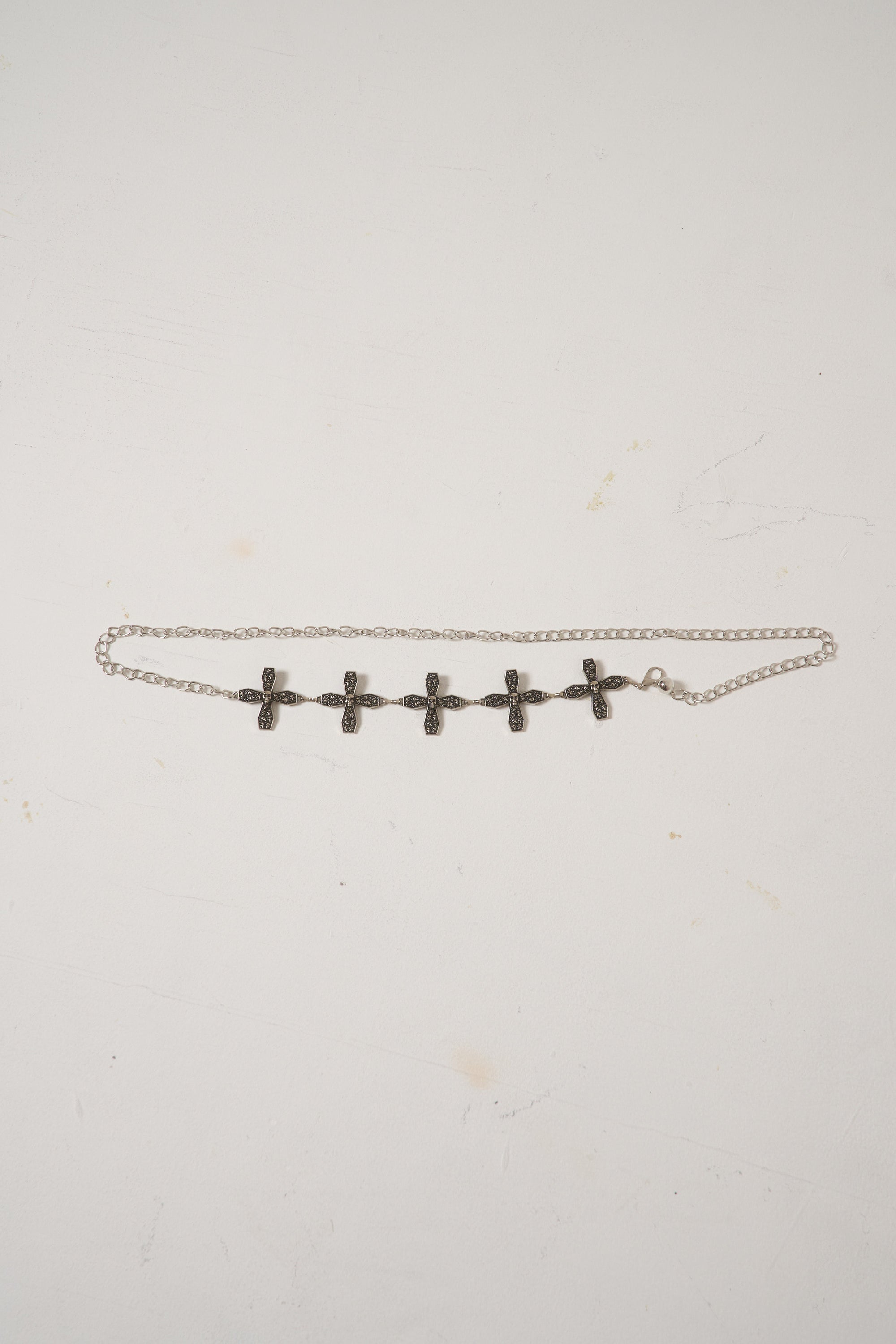 コフィンクロス スカルチェーンチョーカー