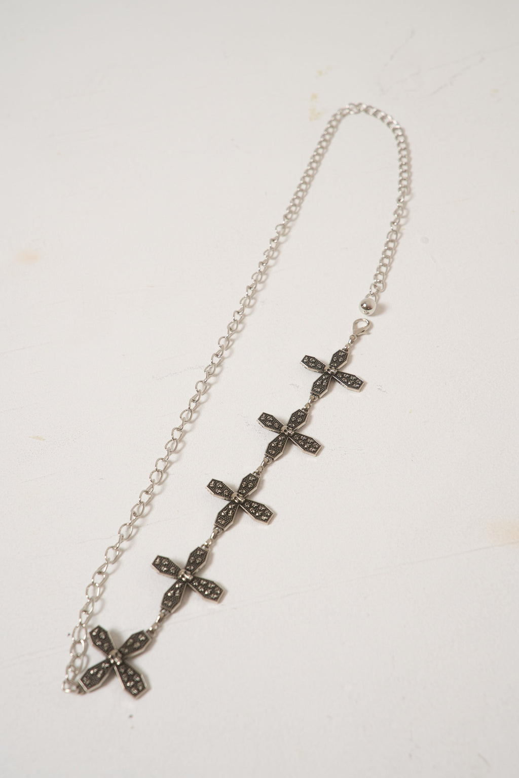 コフィンクロス スカルチェーンチョーカー