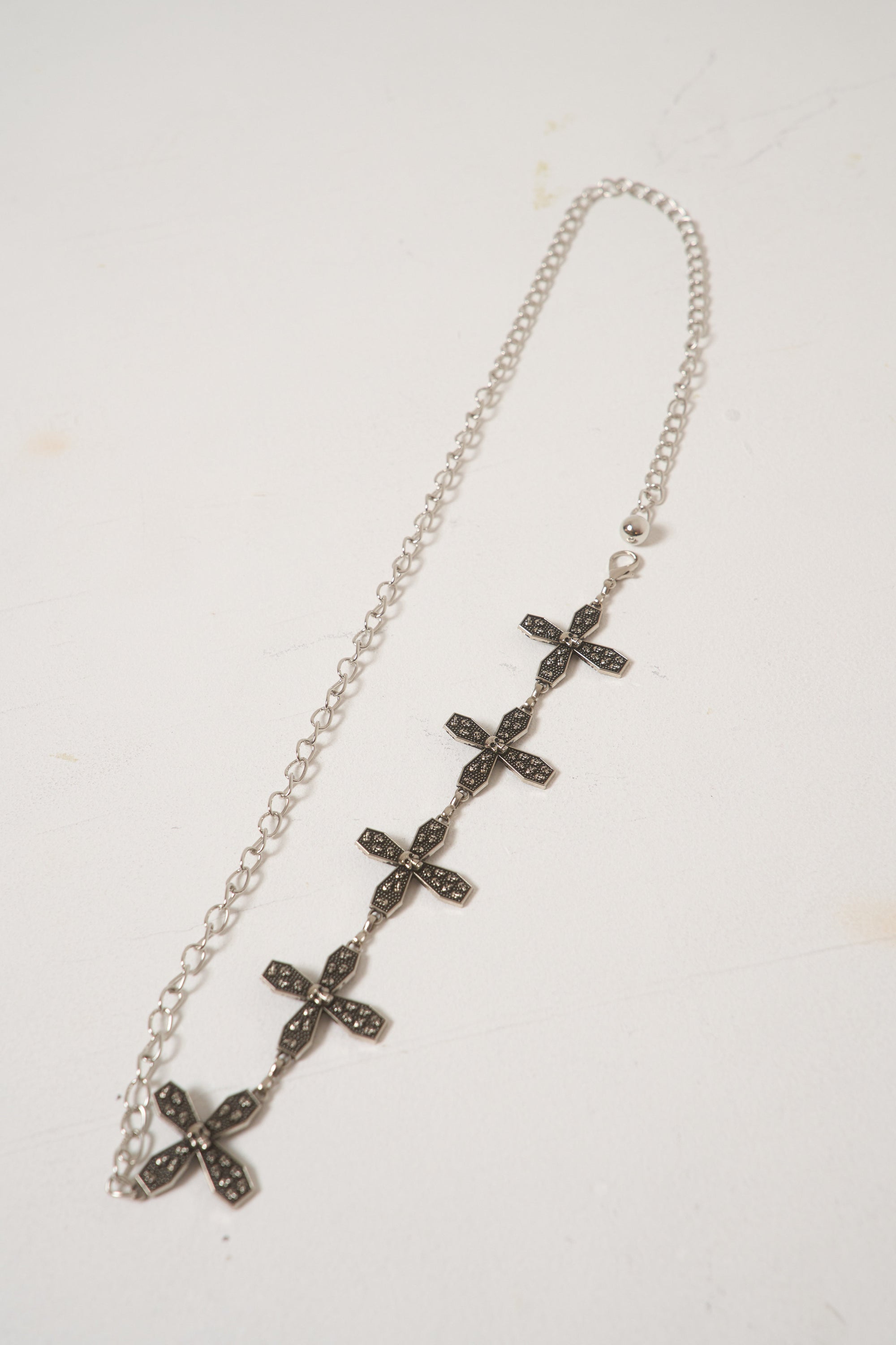 コフィンクロス スカルチェーンチョーカー