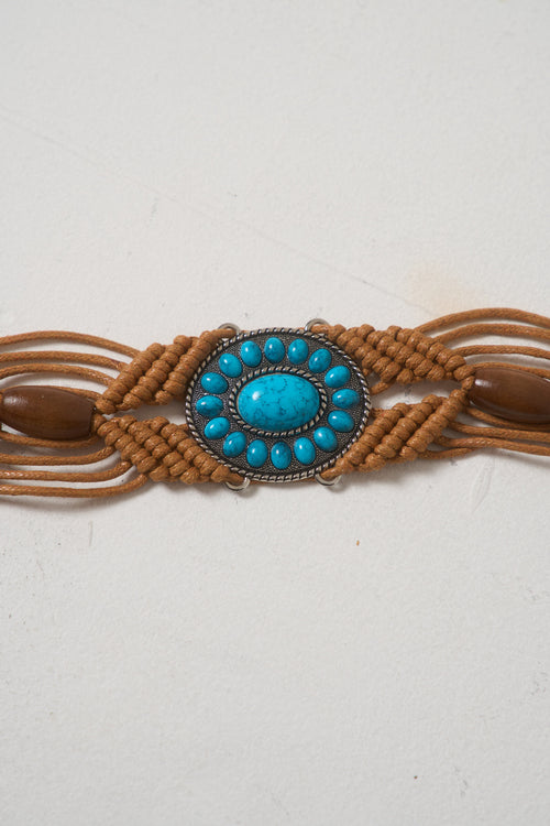 ギャル最強!! 闇クロスマクラメベルト