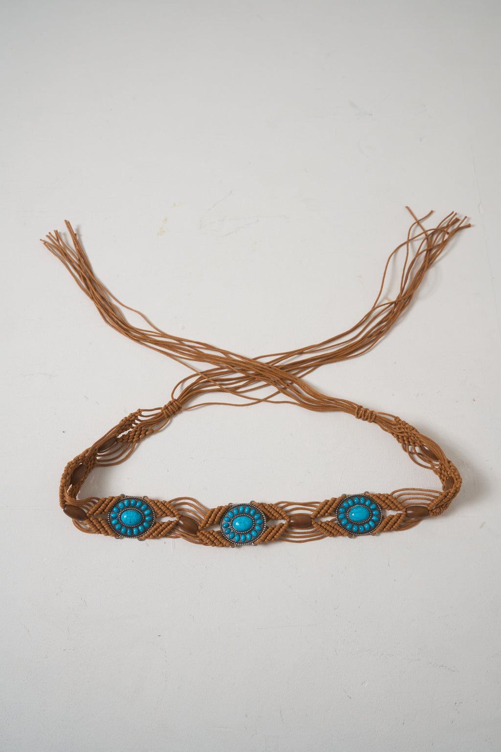 ギャル最強!! 闇クロスマクラメベルト