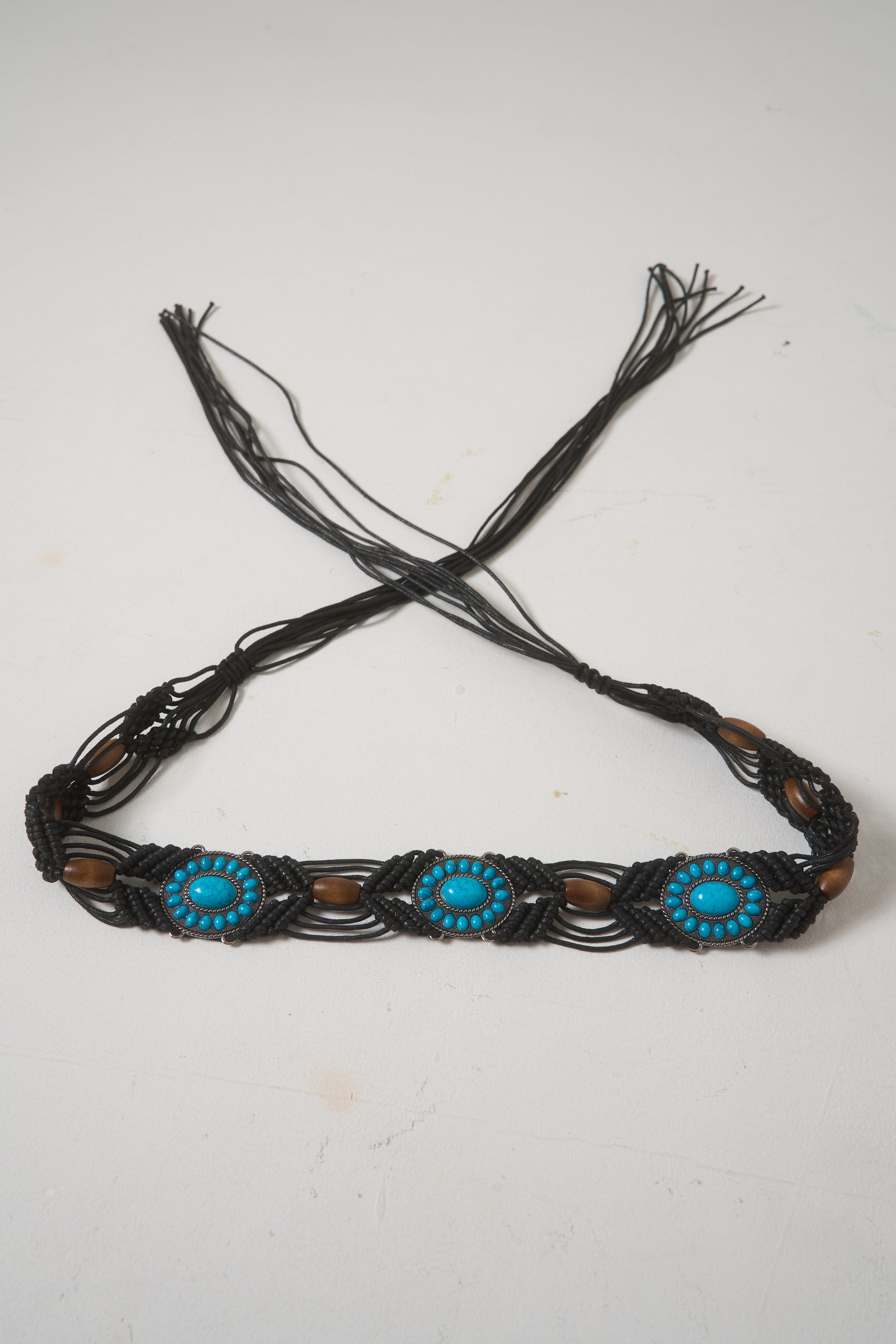 ギャル最強!! 闇クロスマクラメベルト