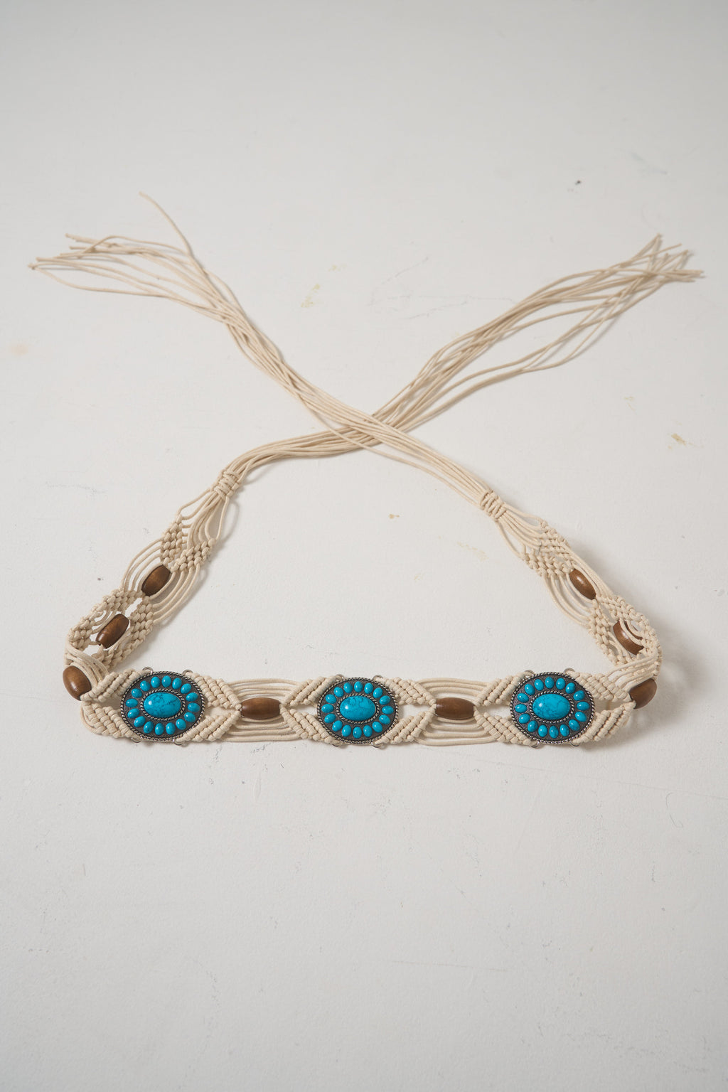 ギャル最強!! 闇クロスマクラメベルト