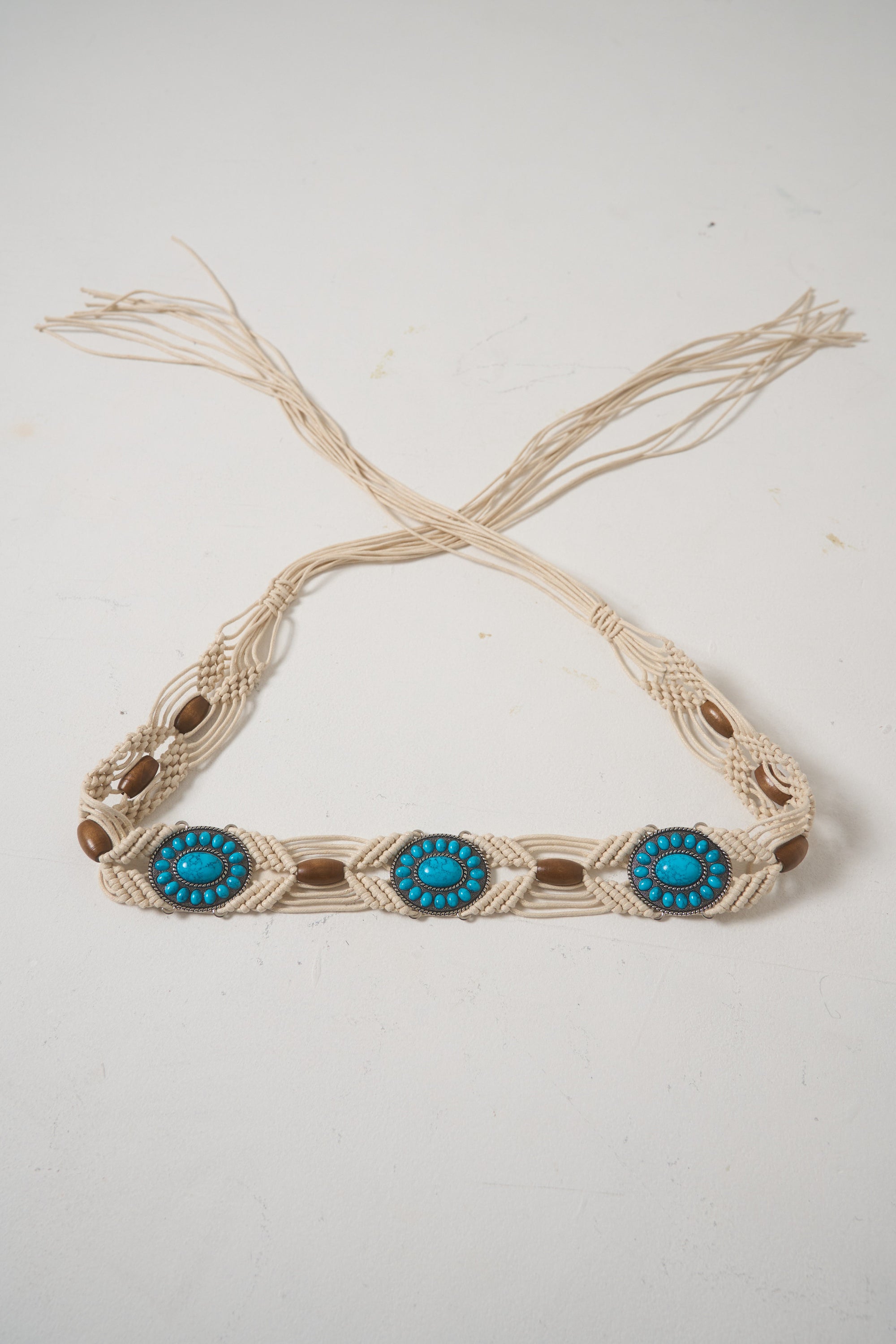 ギャル最強!! 闇クロスマクラメベルト