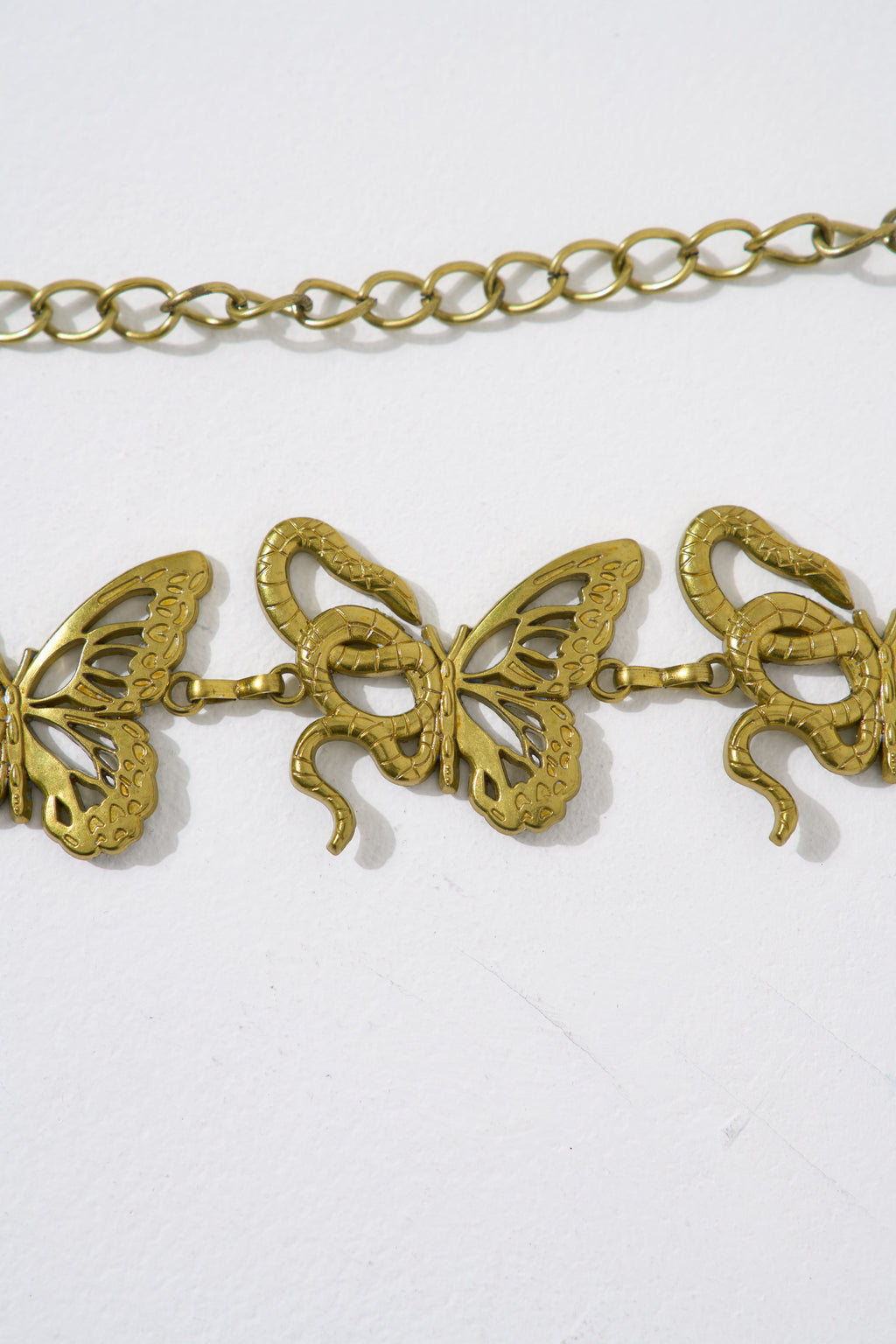 🦋「バタフライエレガンス メタルチェーンベルト」🦋