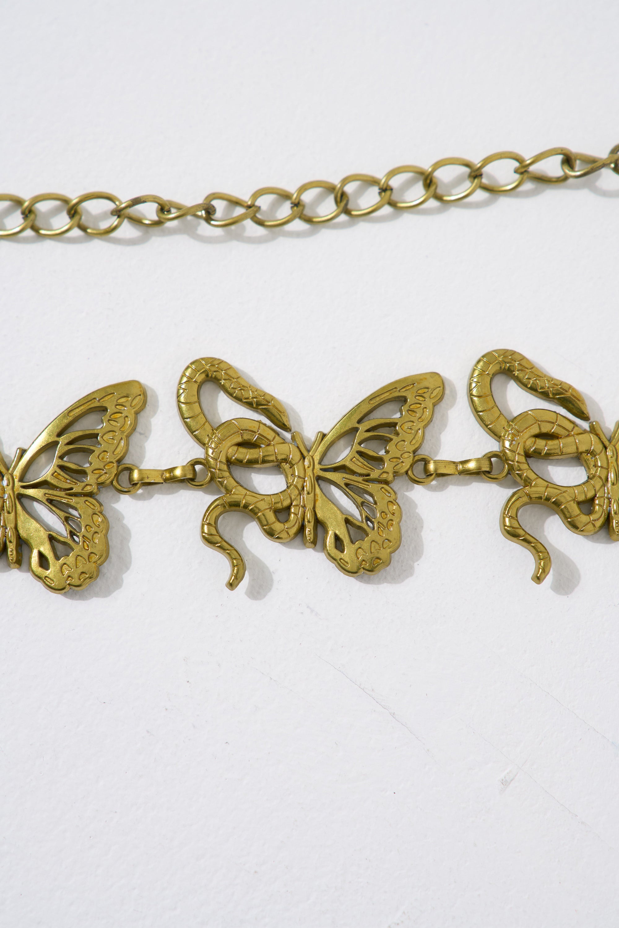 🦋「バタフライエレガンス メタルチェーンベルト」🦋