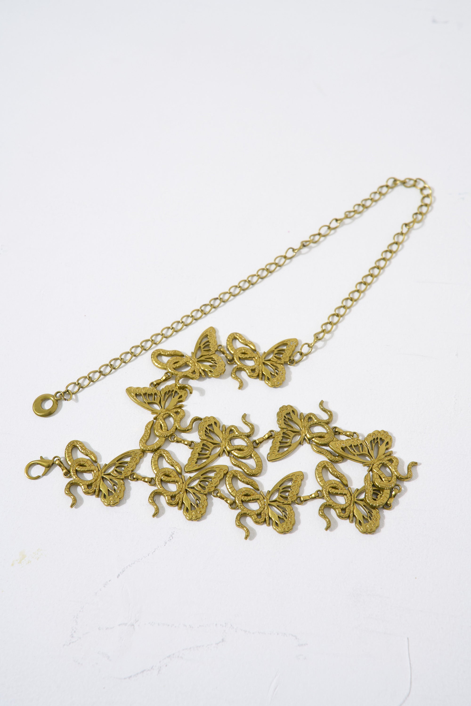 🦋「バタフライエレガンス メタルチェーンベルト」🦋