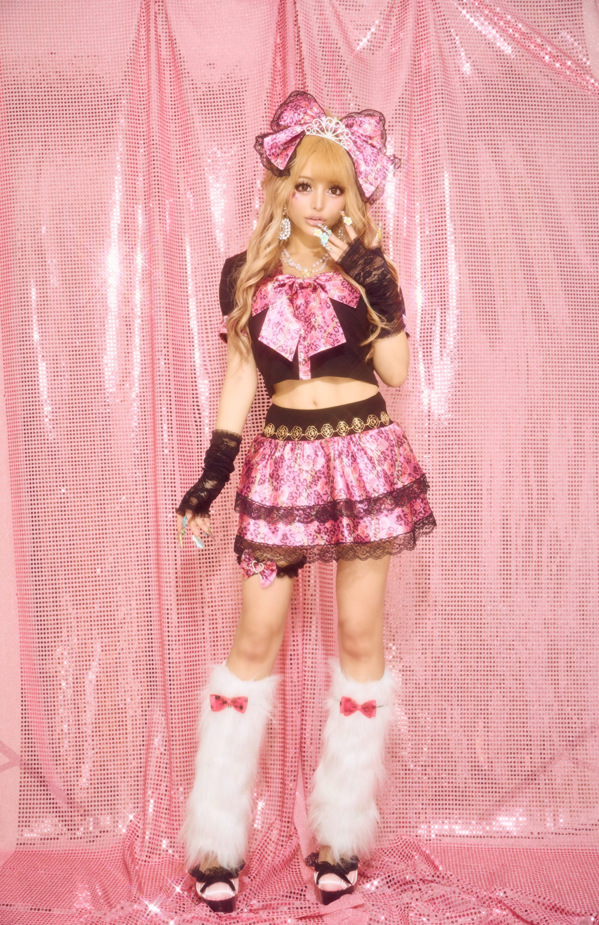 🦋わがまま姫ギャルセットアップ🦋アームウォーマーセット